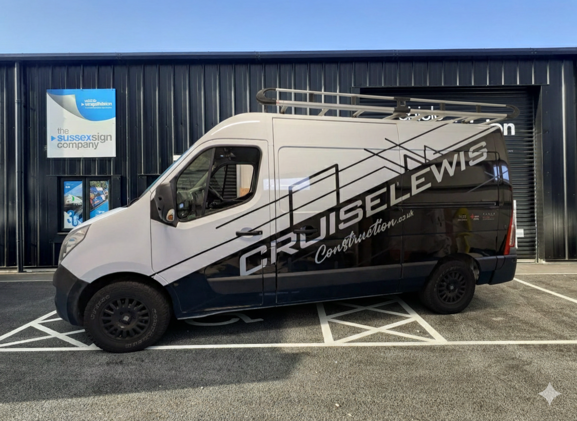 Why Your Van Is Your Most Powerful Marketing Tool - van signage Sussex example
