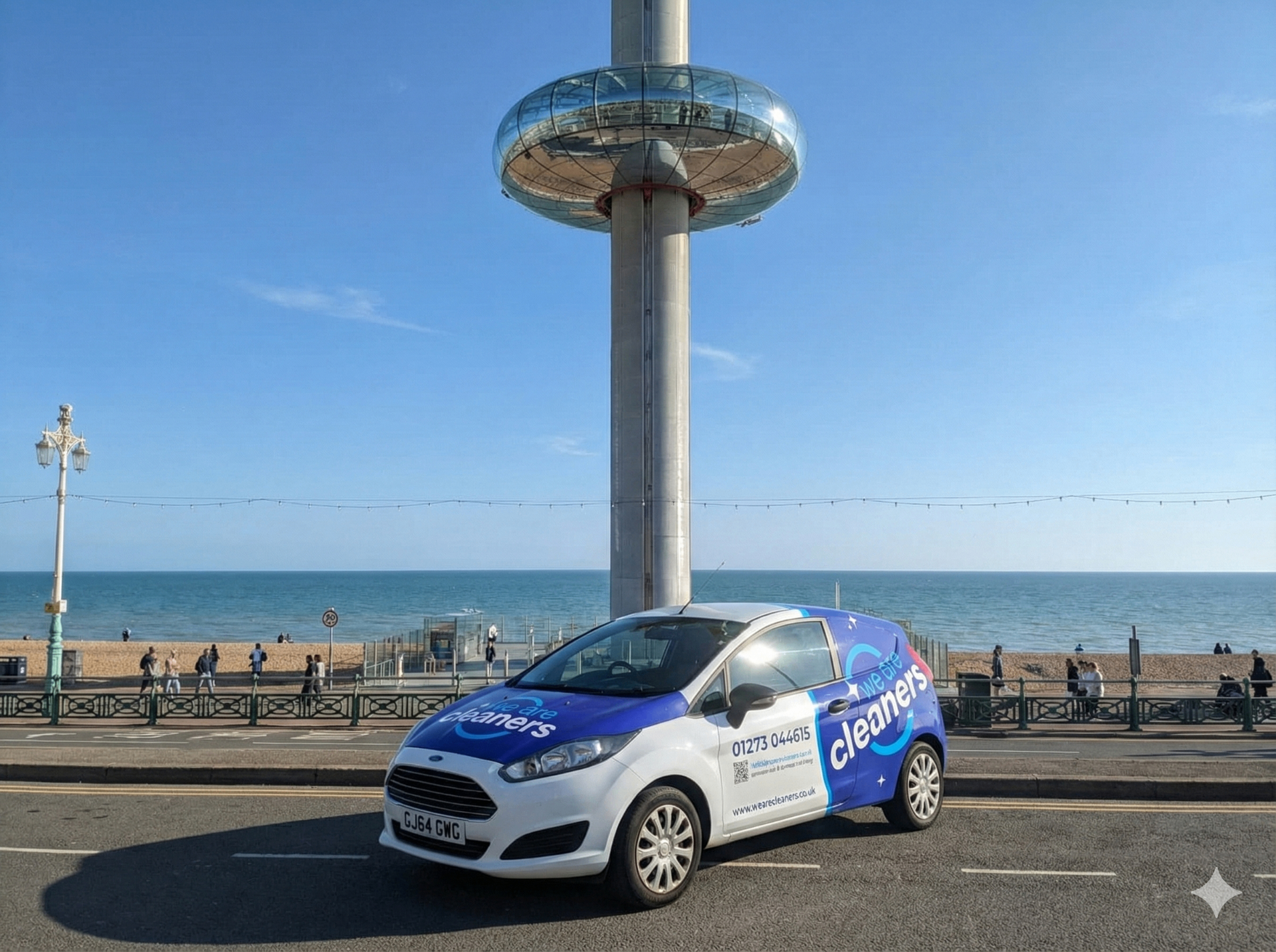 We Are Cleaners Car Wrap